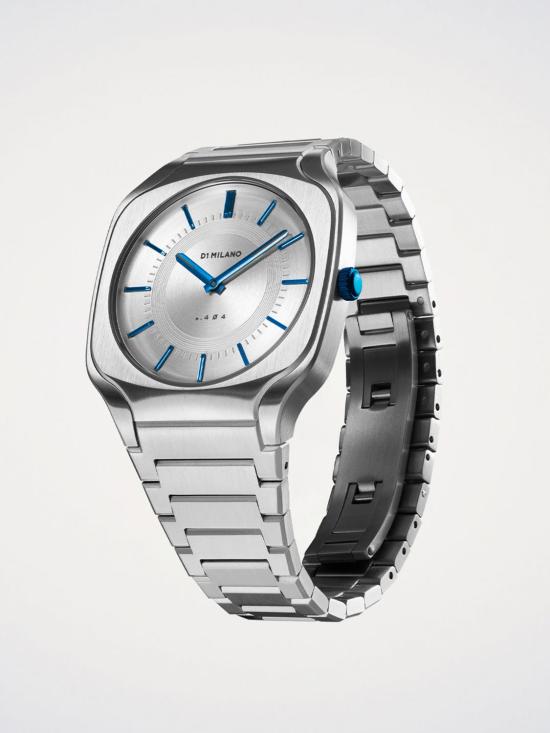 25SS D1밀라노 손목시계 D1SQBJ01 Silver
