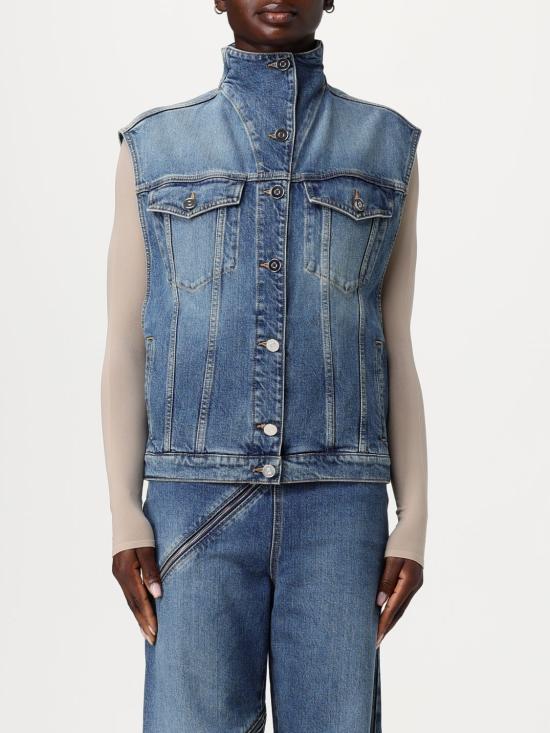 25SS 알라이아 자켓 AA9V0424T536A 525 Blue