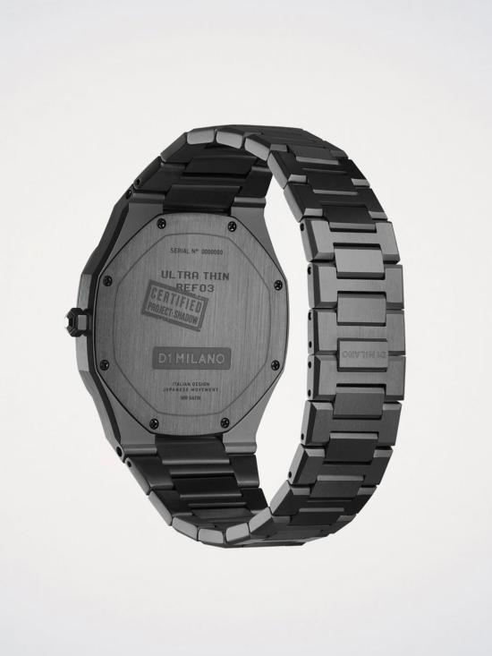 25SS D1밀라노 손목시계 D1UTBJSH SHADOW Black - D1 MILANO