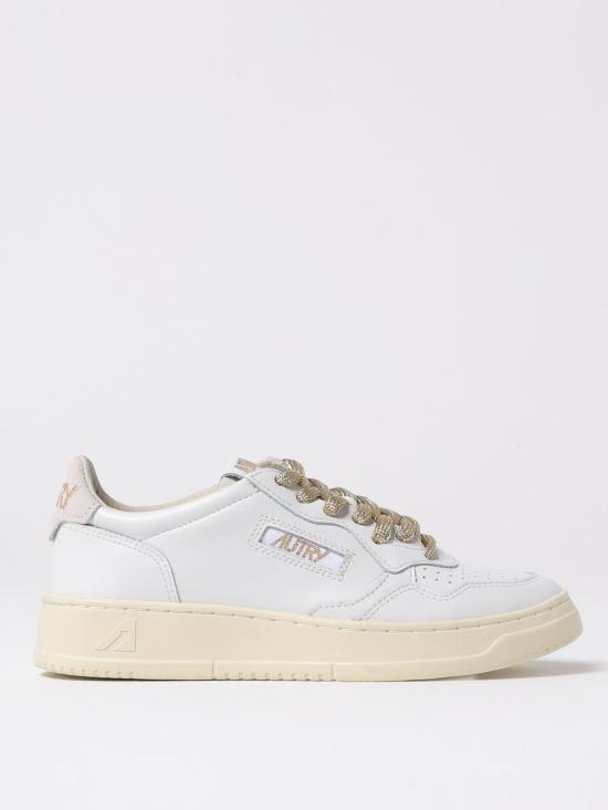 25FW 오트리 메달리스트 로우 스니커즈  AULW SW01 White