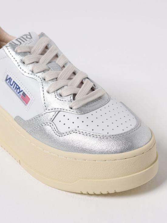 26SS 오트리 메달리스트 플랫폼 스니커즈 PTLW WB18 Silver - AUTRY