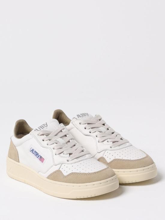 25FW 오트리 메달리스트 로우 스니커즈  AULW GS44 White 1 - AUTRY