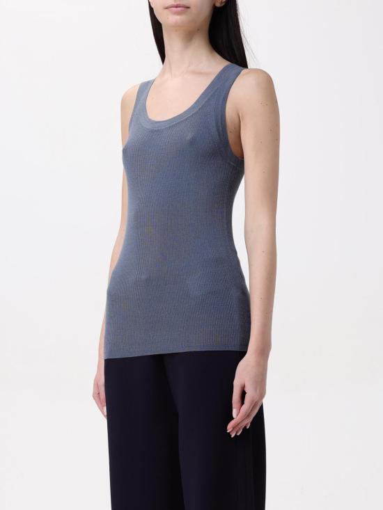 25FW 막스마라 민소매 티셔츠 2511361021600 014 Water - MAX MARA