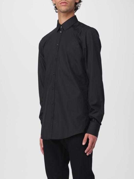 25FW 돌체앤가바나 긴팔 셔츠 G5EJ1TFU5U8 N0000 Black - DOLCE & GABBANA