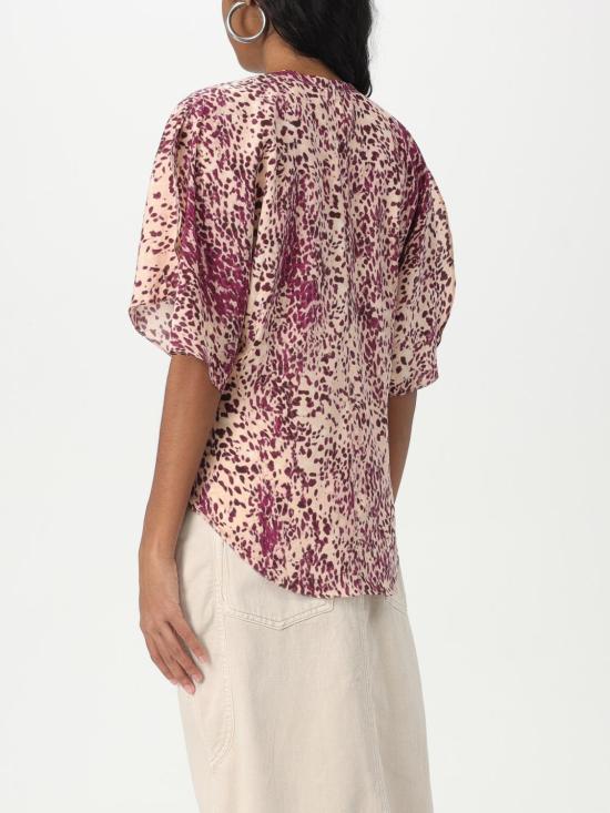 25FW 이자벨마랑 반팔 티셔츠 HT0568FBC1J05I PUEC Violet - ISABEL MARANT