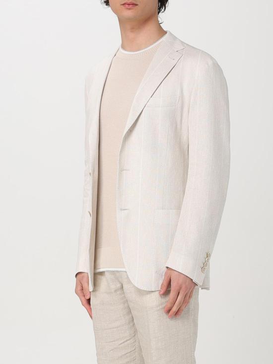 25SS 일레븐티 수트 자켓 K70GIAI01TES0K038 02 Sand - ELEVENTY