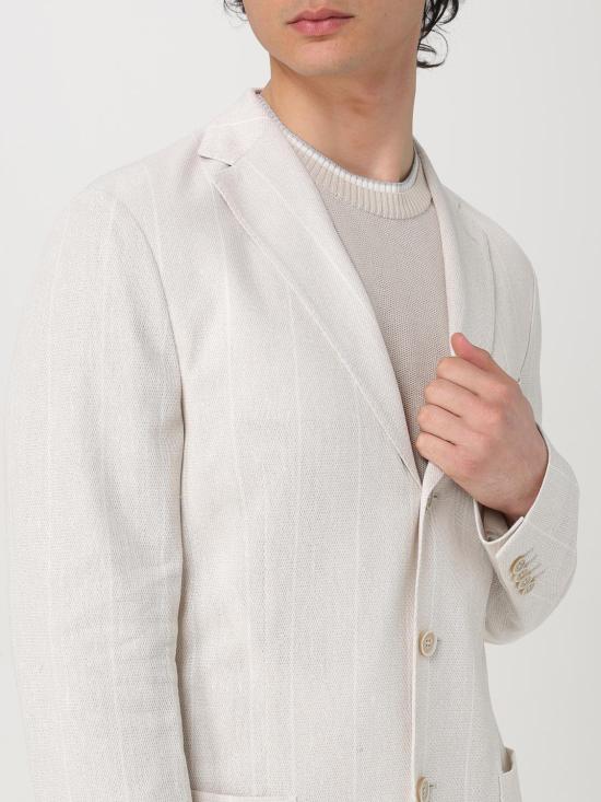 25SS 일레븐티 수트 자켓 K70GIAI01TES0K038 02 Sand - ELEVENTY