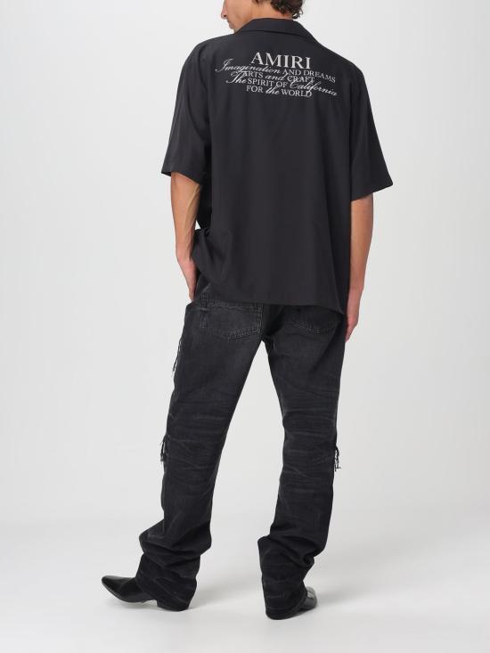 25FW 아미리 반팔 셔츠 AMSTCA1148 Black - AMIRI