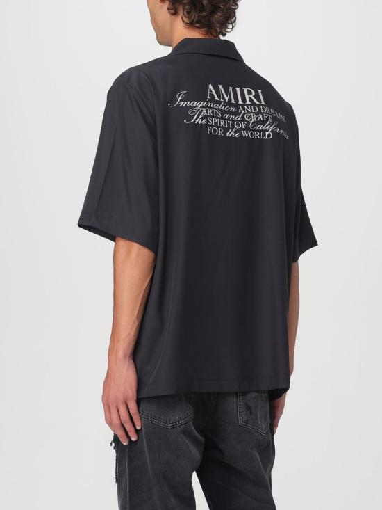 25FW 아미리 반팔 셔츠 AMSTCA1148 Black - AMIRI