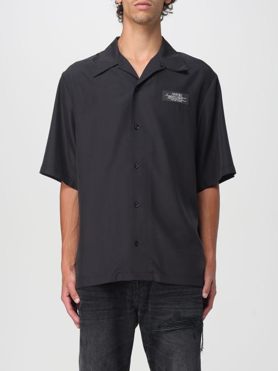 25FW 아미리 반팔 셔츠 AMSTCA1148 Black