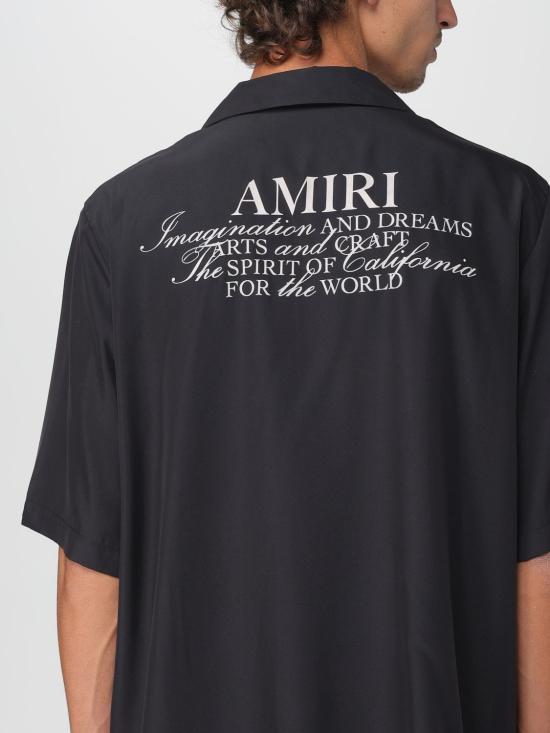25FW 아미리 반팔 셔츠 AMSTCA1148 Black - AMIRI