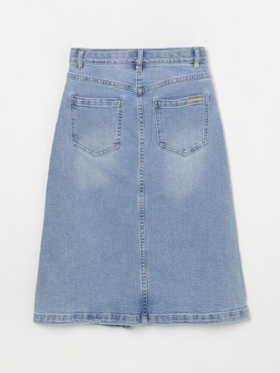 25SS [키즈] 마이클 코어스 스커트 R30291 Z10 Denim - MICHAEL KORS