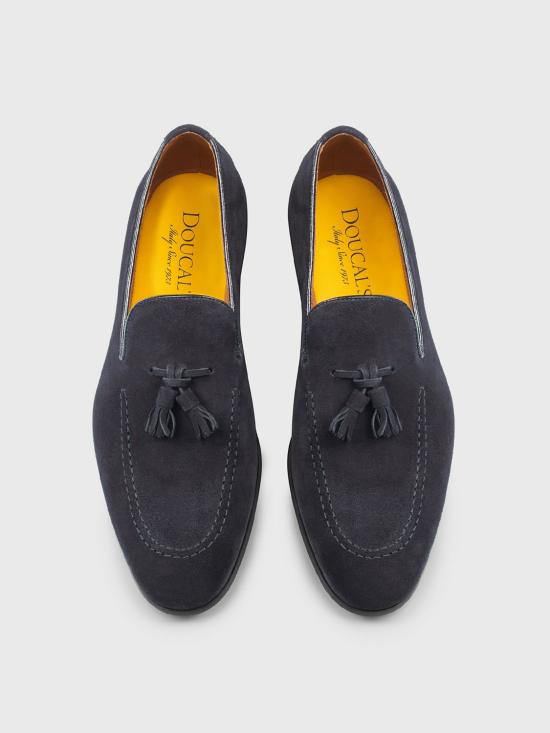 25FW 듀칼 로퍼 DU1080PANNUF009 NB00 Blue - DOUCAL’S