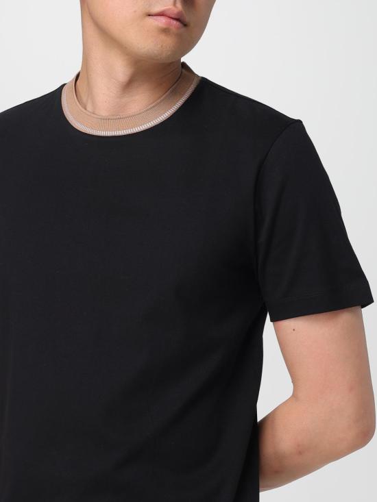 25FW 보스 반팔 티셔츠 50531793 002 Black - BOSS