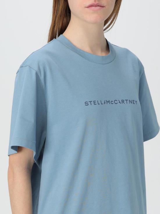 25SS 스텔라 맥카트니 반팔 티셔츠 6J015833SPY48 4700 Blue - STELLA MCCARTNEY