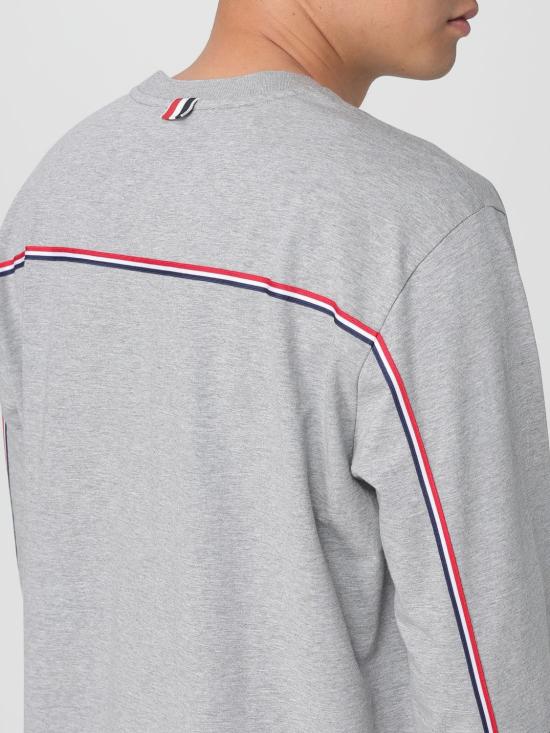 25FW 톰브라운 긴팔 티셔츠 MJS289A00042 055 Grey - THOM BROWNE