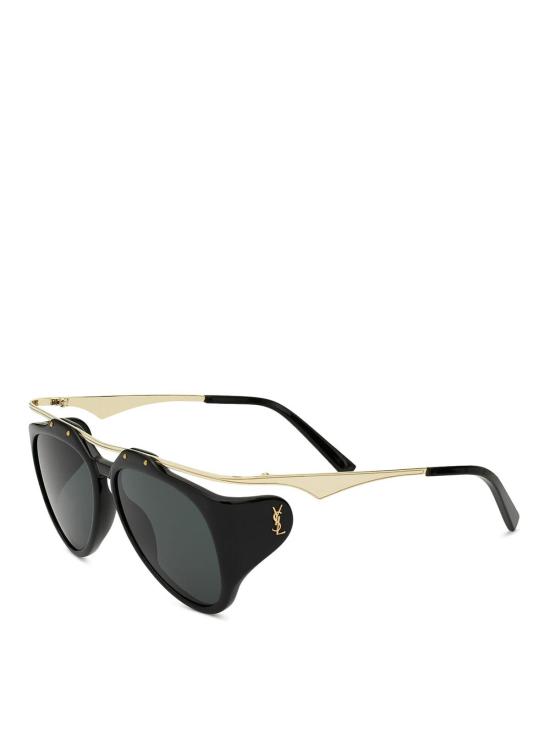 25SS 생로랑 선글라스 791905Y99631017 Metallic - SAINT LAURENT
