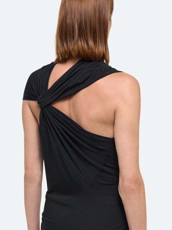  헬무트랭 민소매 티셔츠 O07HW507 001 BLACK - HELMUT LANG