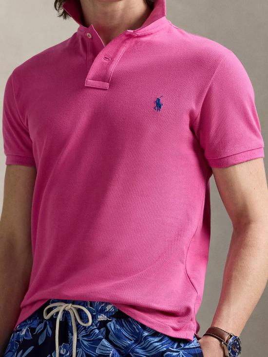 25SS 폴로 랄프로렌 폴로 티셔츠 710536856 447 FUXIA - POLO RALPH LAUREN