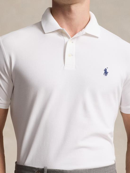 26SS 폴로 랄프로렌 커스텀 슬림핏 폴로셔츠 710941439 002 WHITE - POLO RALPH LAUREN