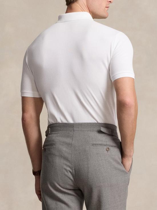26SS 폴로 랄프로렌 커스텀 슬림핏 폴로셔츠 710941439 002 WHITE - POLO RALPH LAUREN