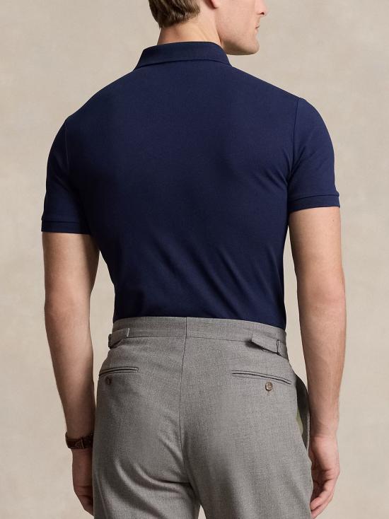 25SS 폴로 랄프로렌 커스텀 슬림핏 폴로셔츠 710941439 003 NAVY - POLO RALPH LAUREN