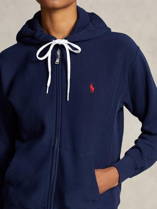  폴로 랄프로렌 포니로고 자수 후드 집업 211935584 009 NAVY - POLO RALPH LAUREN