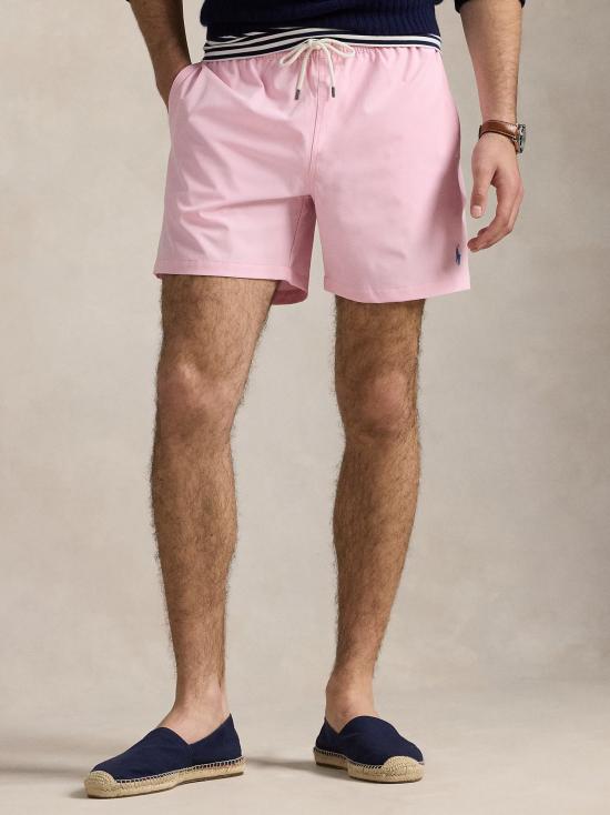 25SS 폴로 랄프로렌 포니 자수 스윔 쇼츠 710957782 004 PINK - POLO RALPH LAUREN