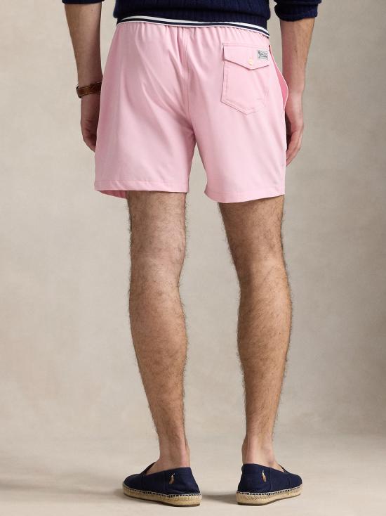 25SS 폴로 랄프로렌 포니 자수 스윔 쇼츠 710957782 004 PINK - POLO RALPH LAUREN