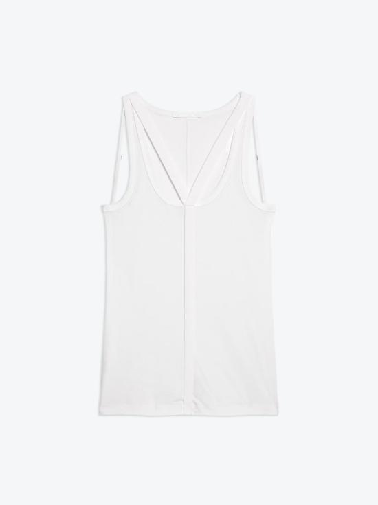 25SS 헬무트랭 민소매 티셔츠 O09HW503 C7J WHITE