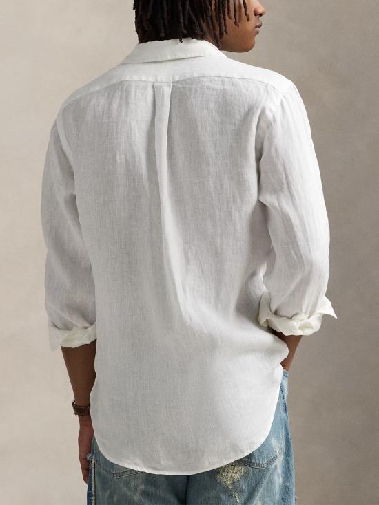 25SS 폴로 랄프로렌 긴팔 셔츠 710966295 003 WHITE - POLO RALPH LAUREN