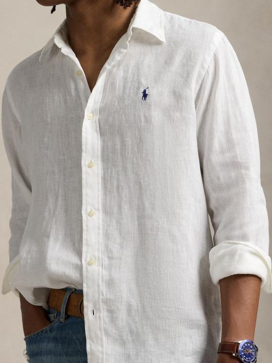 25SS 폴로 랄프로렌 긴팔 셔츠 710966295 003 WHITE - POLO RALPH LAUREN