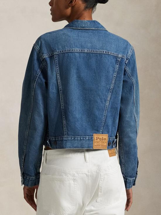  폴로 랄프로렌 데님 자켓 211969408 001 BLUE WASH - POLO RALPH LAUREN