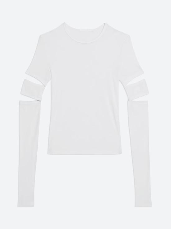 25SS 헬무트랭 긴팔 티셔츠 O09HW509 C7J WHITE