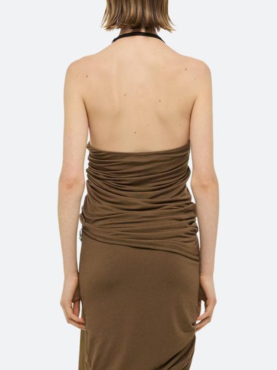  헬무트랭 민소매 티셔츠 P01HW506 D0M MARRONE - HELMUT LANG