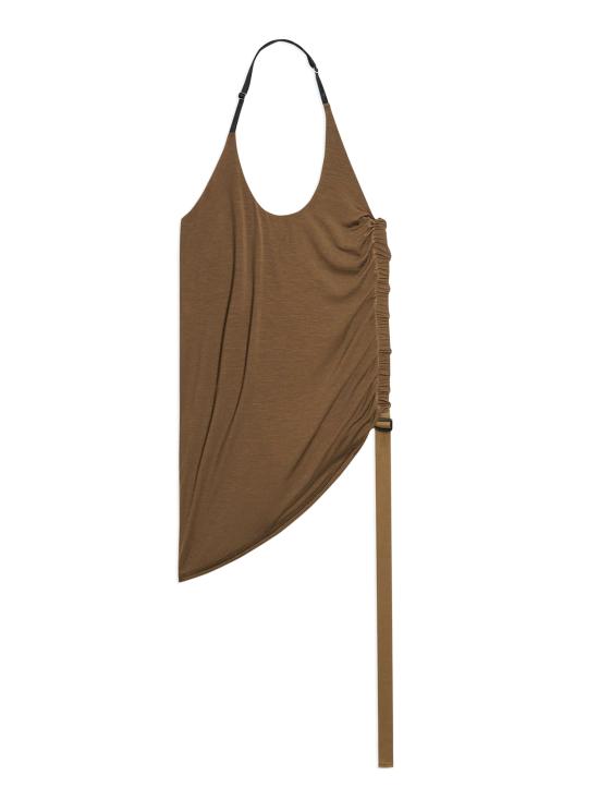 25SS 헬무트랭 민소매 티셔츠 P01HW506 D0M MARRONE