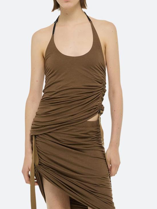  헬무트랭 민소매 티셔츠 P01HW506 D0M MARRONE - HELMUT LANG