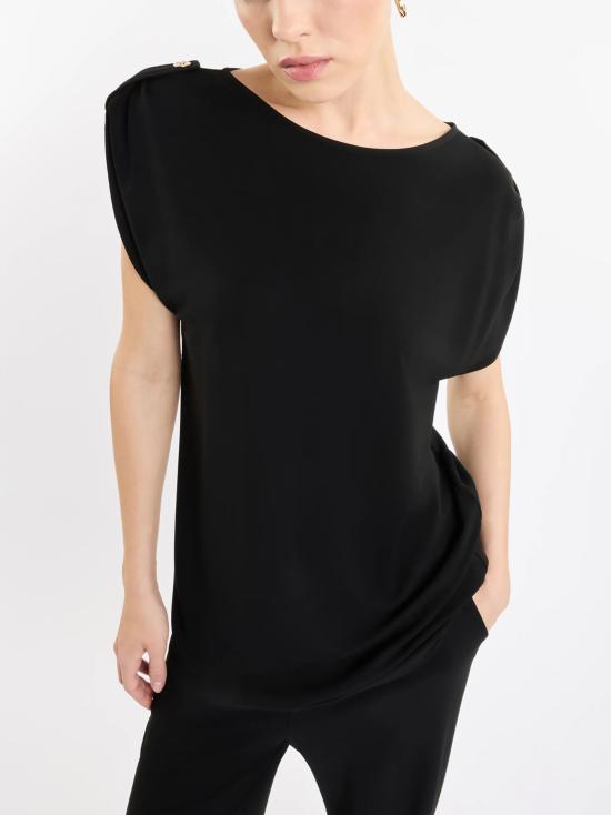 25SS 페이 반팔 티셔츠 NPWB250666SXBB B999 NERO - FAY