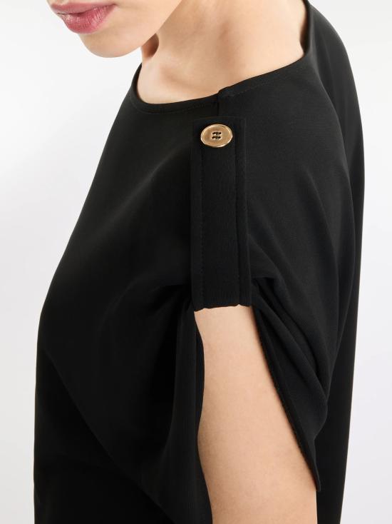 25SS 페이 반팔 티셔츠 NPWB250666SXBB B999 NERO - FAY