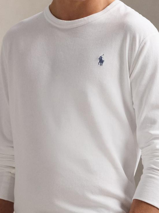  폴로 랄프로렌 긴팔 티셔츠 710899996 002 WHITE - POLO RALPH LAUREN