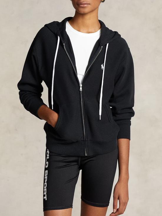  폴로 랄프로렌 포니로고 자수 후드 집업 211935584 010 BLACK - POLO RALPH LAUREN