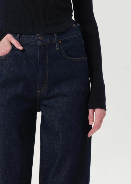  에이골디 데님 팬츠 아골드 렌 하이라이즈 와이드 레그 진 재발매 - AGOLDE