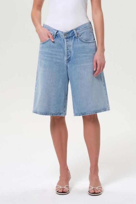  에이골디 숏팬츠 아골드 배기 V 숏 반바지가 유행이다