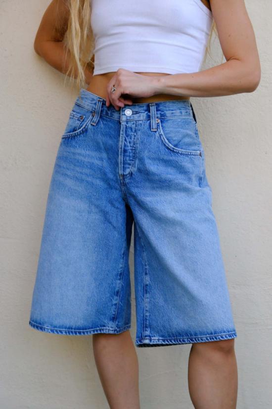  에이골디 숏팬츠 아골드 배기 V 숏 반바지가 유행이다 - AGOLDE