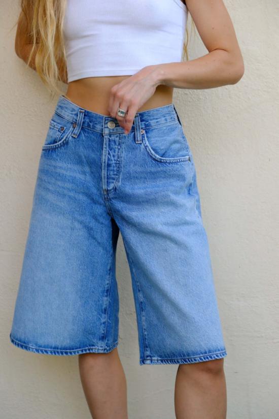  에이골디 숏팬츠 아골드 배기 V 숏 반바지가 유행이다 - AGOLDE