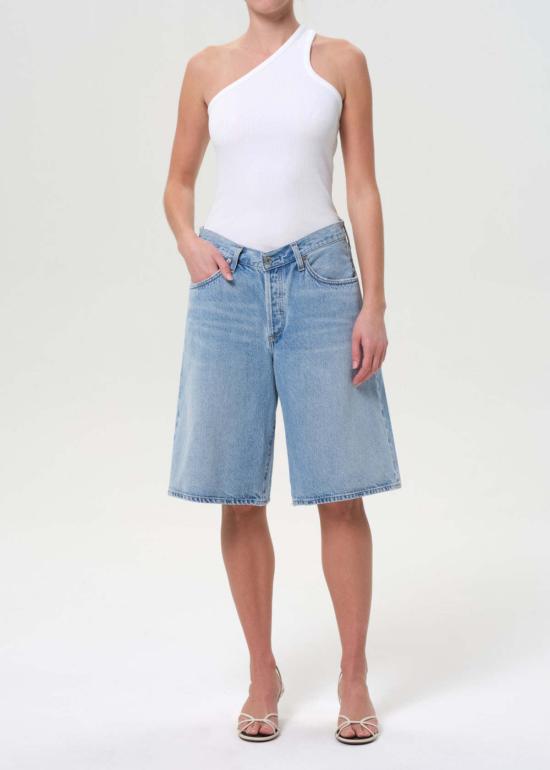  에이골디 숏팬츠 아골드 배기 V 숏 반바지가 유행이다 - AGOLDE