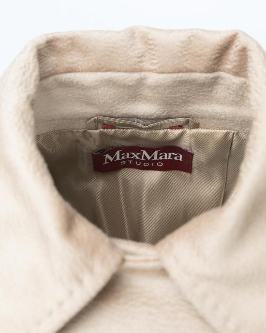 25FW 막스마라 스튜디오 코트 2526016051600BCOLLAG006 Brown - MAX MARA STUDIO