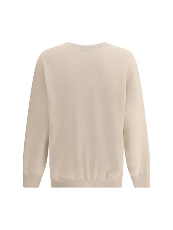 25FW 브루넬로 쿠치넬리 캐시미어 니트 스웨터 M2200100 CS396 Beige - BRUNELLO CUCINELLI