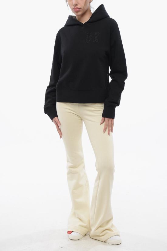  팜앤젤스 후드 티셔츠 PWBB069R24FLE002 1010 Black - PALM ANGELS