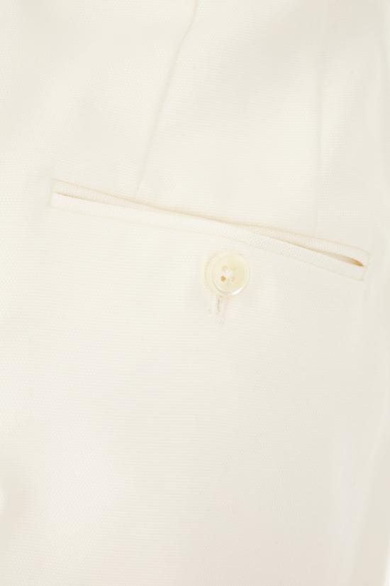 25FW 톰브라운 스트레이트 팬츠 FTC444UF0345 114 OFF WHITE - THOM BROWNE